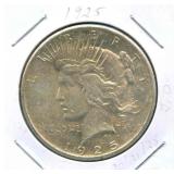 1925 Peace Silver Dollar