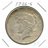 1926-S Peace Silver Dollar