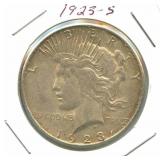 1923-S Peace Silver Dollar