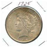 1925 Peace Silver Dollar