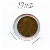 1911-D Lincoln Cent