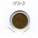 1931-D Lincoln Cent