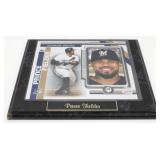 2010 Milwaukee Brewers Prince Fielder Plaque