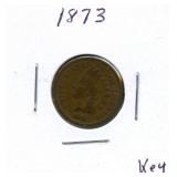 1873 Indian Head Cent