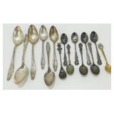 Group of Vintage Ornate Flatware, Souvenir