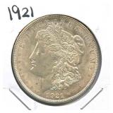 1921-D Morgan Silver Dollar