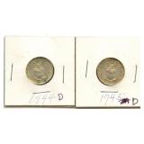 2 Twenty Centavos United States of America -