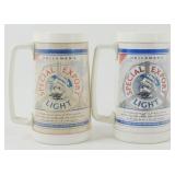 2 Vintage Plastic Heileman