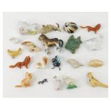 * Large Group of Miniature Animal Figures