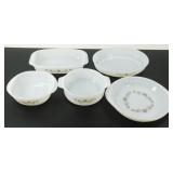 * Dynaware Brown Daisy Dishes