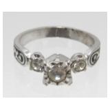 Vintage Sterling Silver Ring