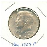 1967 Kennedy Half Dollar - 40% Silver