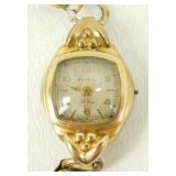 10k Marked 17-Jewel Rensie Watch - Winder Missing