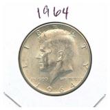 1964 Kennedy Silver Half Dollar