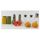 ** Group of Salt & Pepper Shakers - Mason Jar, IS
