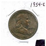 1954-D Franklin Silver Half Dollar