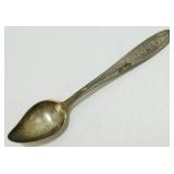 Antique Spoon with Ornate Design - Marked, 27.28