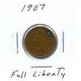 1907 Indian Head Cent