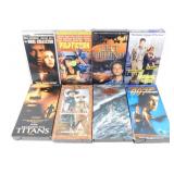 8 VHS Movies