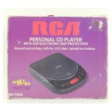 RCA Personal CD Player in Original Box - Works