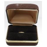 10k Gold Baby Ring in Gift Box - .23 grams