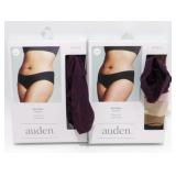 New Auden 6 Pack of Microfiber Hipsters - Size XS
