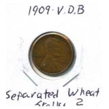 1909-V.D.B. Wheat Cent