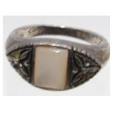 Sterling Silver Ring - 3.9 grams Total Weight