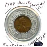 1948 Beatty Chevrolet Co. "Never Go Broke"