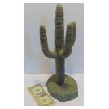 * Huge 14" Vintage Brass Saguaro Cactus