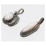 Native American Style Mother of Pearl Sterling