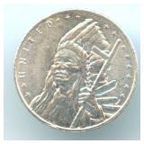 One Gram Silver Round - ï¿½VIPCoinsï¿½, .999 Fine