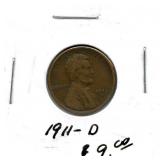 1911-D Lincoln Wheat Cent