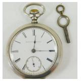 Elgin National Watch Co. Key Wind Key Set Pocket