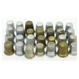 Large Group of Old Thimbles