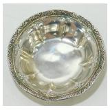 Antique Fancy Marked Sterling Salt Dip