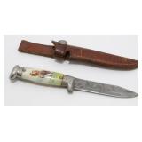 Canada R.C.M.P. Knife & Sheath - 8" Long
