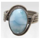 Sterling Silver Ring - 5.5 grams Total Weight