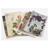 Antique Victorian Post Card Paper Ephemera Lot