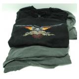 3 Vintage La Crosse Area Harley-Davidson Shirts -
