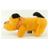 Vintage Wind-Up Plush Puppy - Japan, Walks &