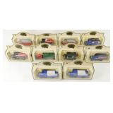 Lot of 10 New Chevron Die Cast Metal Cars