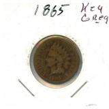 1865 Indian Head Penny