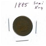 1885 Indian Head Penny