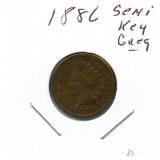 1886 Indian Head Penny