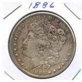 1886 Morgan Silver Dollar
