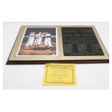 * Signed Mickey Mantle, Willie Mays & Duke Snider