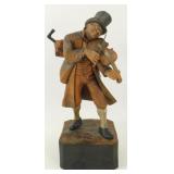 * Vintage German Black Forest Hand-Carved Wooden