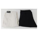 2 Pairs of New Dress Pants - JF Grayish/White