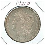 1921-D Morgan Silver Dollar
